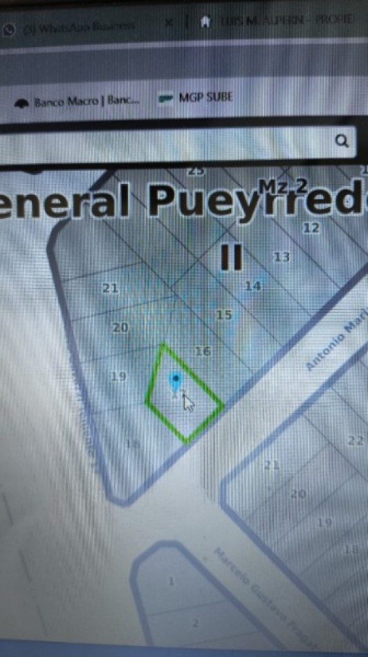 Barrio Dos de Abril /Terreno en Venta